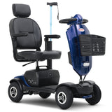 SWEETRICH MAX PLUS 9" 4 Wheel Electric Mobility Scooter  300W Motor 24V 20Ah Battery (German Version)