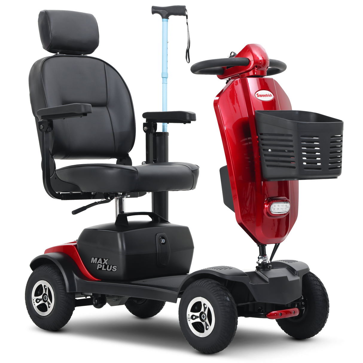 SWEETRICH MAX PLUS 9" 4 Wheel Electric Mobility Scooter  300W Motor 24V 20Ah Battery (German Version)