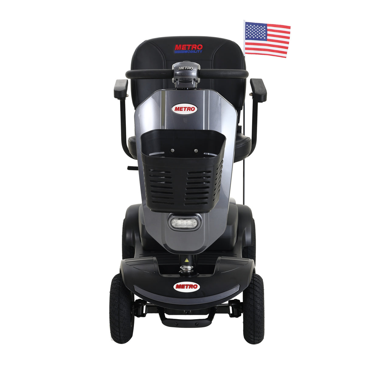 METRO MOBILITY PATRIOT 9" 4 Wheel Electric Mobility Scooter  300W Motor 24V 12Ah*2 Battery