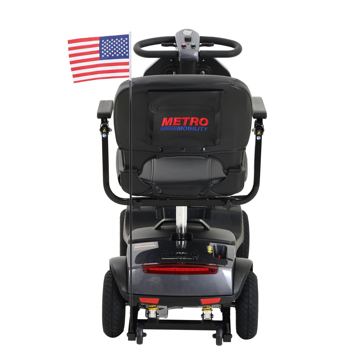 METRO MOBILITY PATRIOT 9" 4 Wheel Electric Mobility Scooter  300W Motor 24V 12Ah*2 Battery