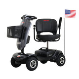 METRO MOBILITY PATRIOT 9" 4 Wheel Electric Mobility Scooter  300W Motor 24V 12Ah*2 Battery