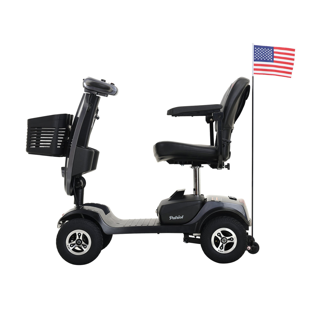 METRO MOBILITY PATRIOT 9" 4 Wheel Electric Mobility Scooter  300W Motor 24V 12Ah*2 Battery