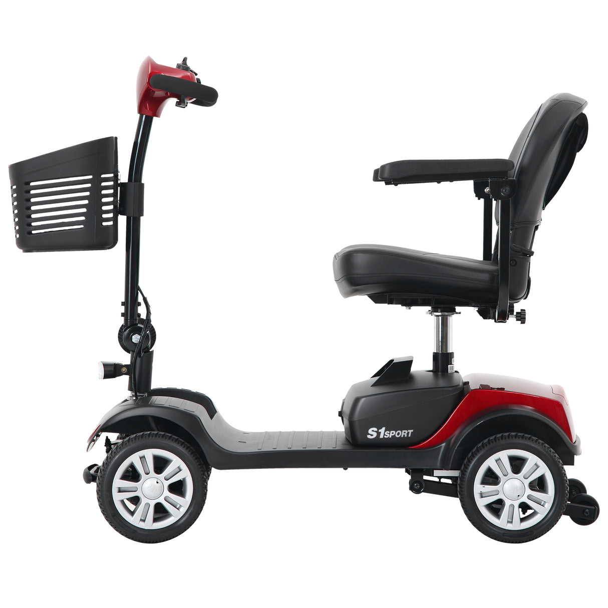 SWEETRICH S1 SPORT 9" 4 Wheel Electric Mobility Scooter 300W Motor 24V 12Ah Battery (German Version)