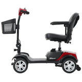 SWEETRICH S1 SPORT 9" 4 Wheel Electric Mobility Scooter 300W Motor 24V 12Ah Battery (German Version)