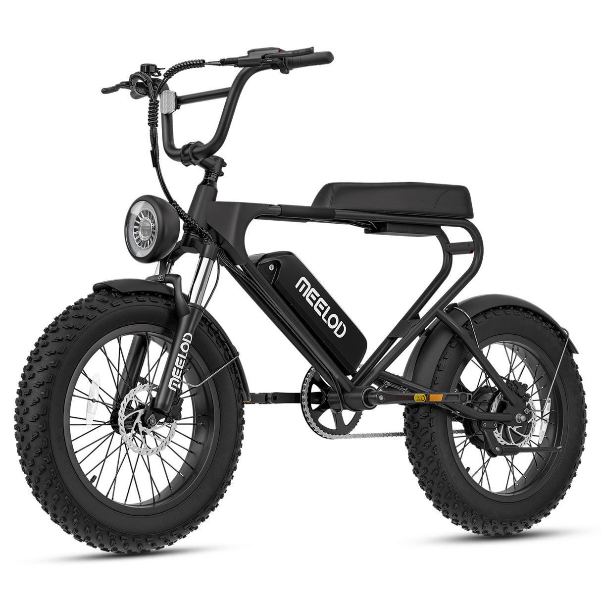 MEELOD DK200 20" Retro Moped Style Electric Bike 750W Motor 48V 13Ah Battery