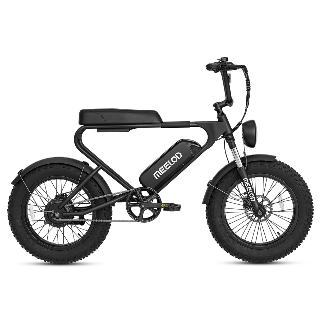 MEELOD DK200 20" Retro Moped Style Electric Bike 750W Motor 48V 13Ah Battery
