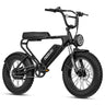 MEELOD DK200 20" Retro Moped Style Electric Bike 750W Motor 48V 13Ah Battery
