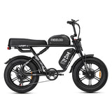 MEELOD M8DM 20" Retro Moped Style Electric Bike 1200W*2 Dual Motors 48V 32Ah Battery