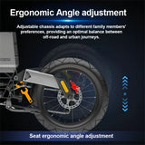 NEXXBIKE X5 Plus 20" Fat Tires Electric Dirt Bike 2000W Peak Motor 48V 25Ah Battery With NFC Key