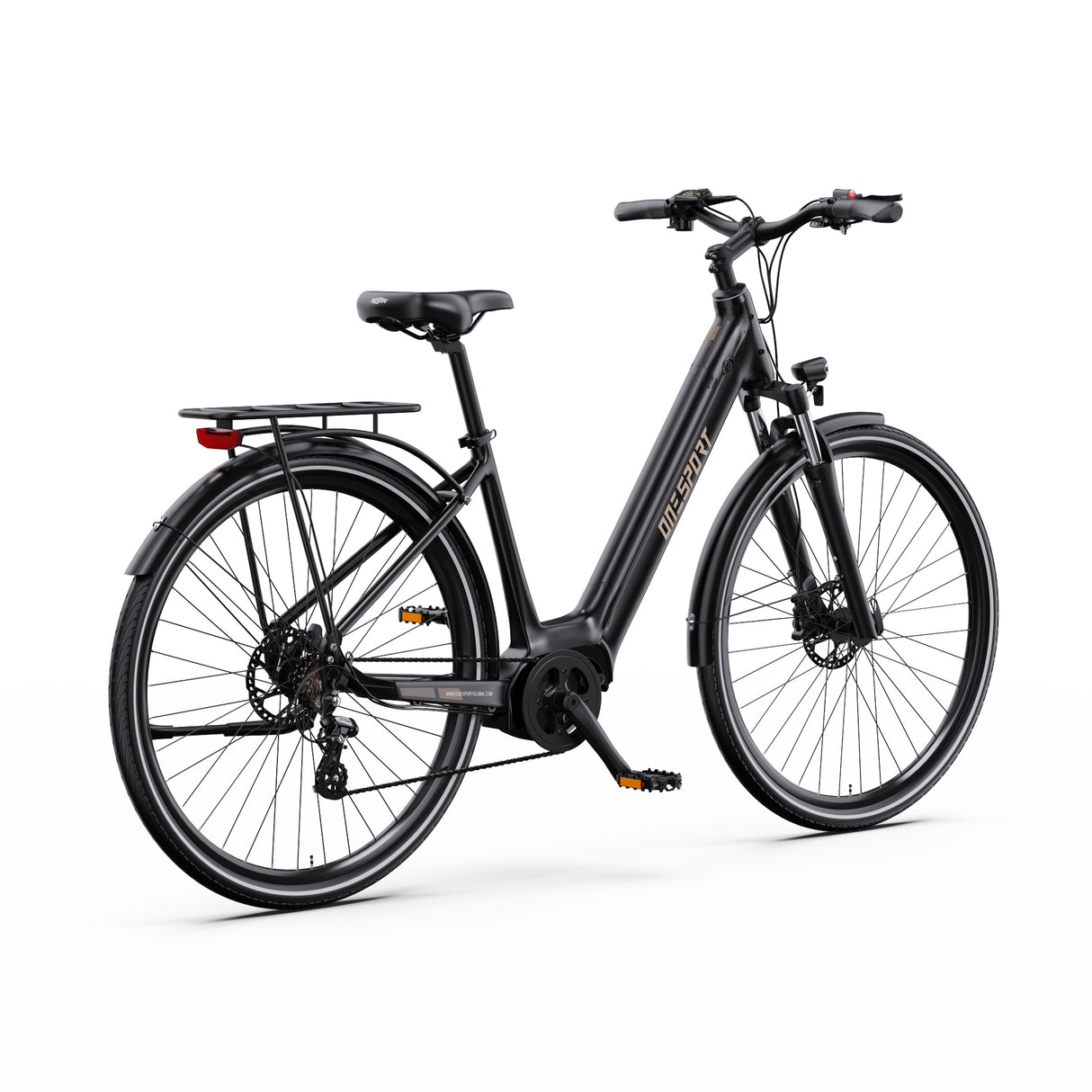 ONESPORT OT07 27.5" Commuter Electric Bike 250W Motor 36V 14Ah Battery