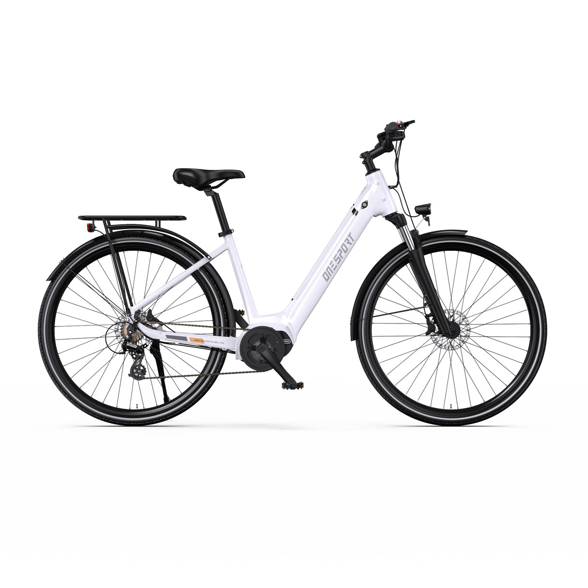 ONESPORT OT07 27.5" Commuter Electric Bike 250W Motor 36V 14Ah Battery