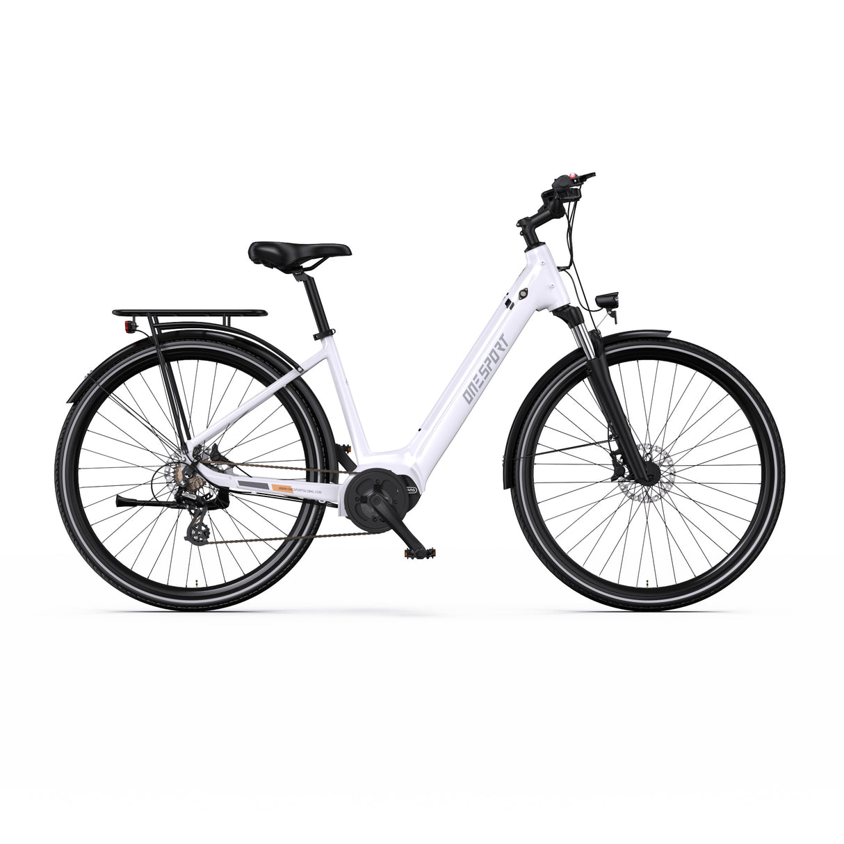 ONESPORT OT07 27.5" Commuter Electric Bike 250W Motor 36V 14Ah Battery