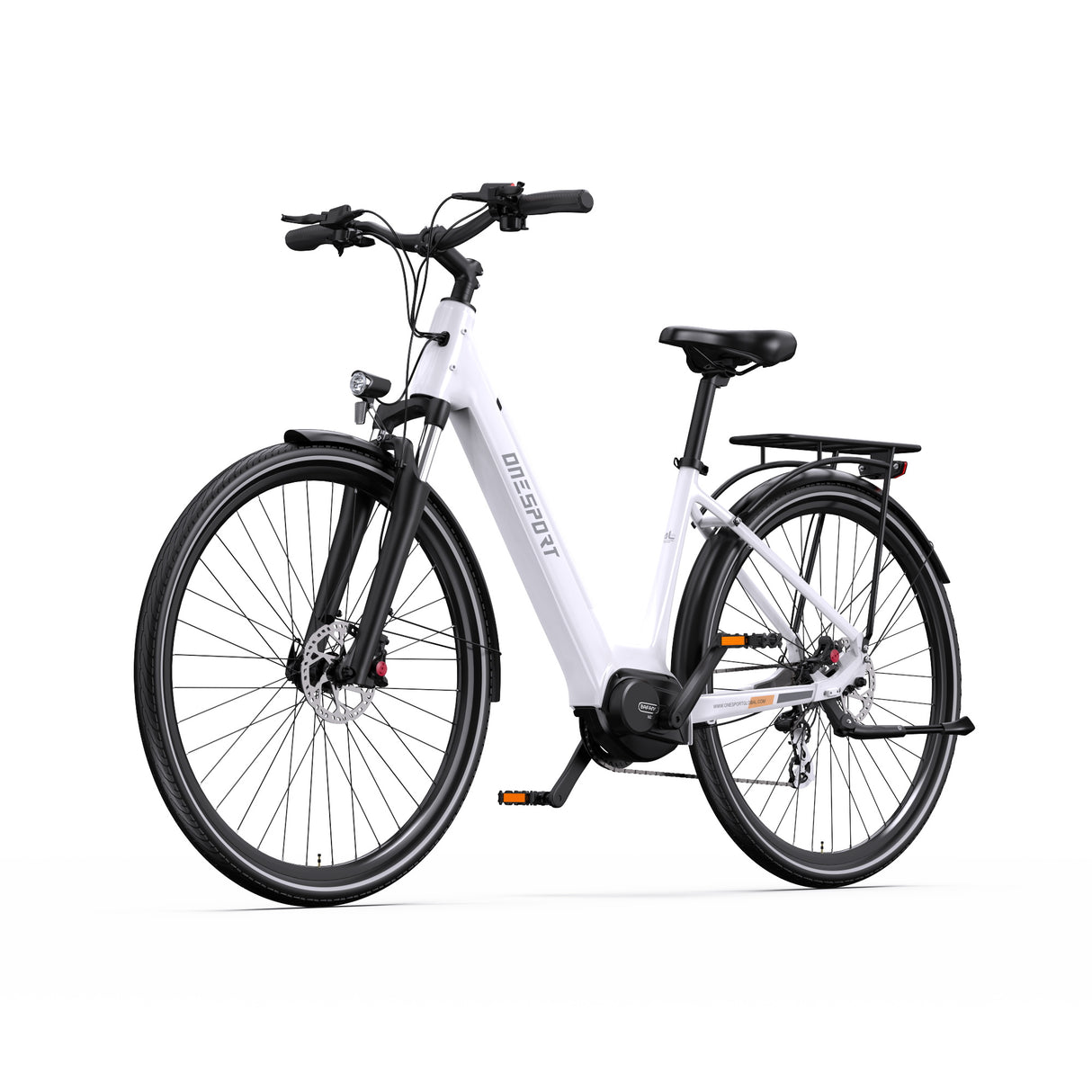 ONESPORT OT07 27.5" Commuter Electric Bike 250W Motor 36V 14Ah Battery