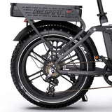 ONESPORT OT08PRO 20" Full Suspension Fat Tire Electric Bike 500W  Motor 48V 18Ah*2 Dual Battery