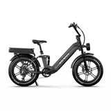ONESPORT OT08PRO 20" Full Suspension Fat Tire Electric Bike 500W  Motor 48V 18Ah*2 Dual Battery