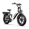 ONESPORT OT08 PRO 20" Full Suspension Fat Tire Electric Bike 500W  Motor 48V 18Ah*2 Dual Battery