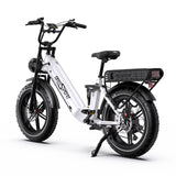 ONESPORT OT08 PRO 20" Full Suspension Fat Tire Electric Bike 500W  Motor 48V 18Ah*2 Dual Battery