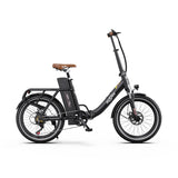 OneSport OT16-2 Bicicletta elettrica pieghevole da 20'' per pendolari Motore 250W Batteria 48V 15.6Ah Supporto APP