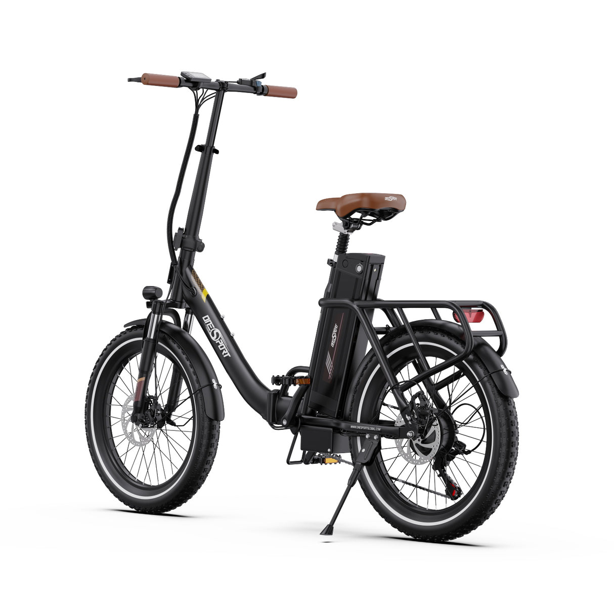 OneSport OT16-2 Bicicletta elettrica pieghevole da 20'' per pendolari Motore 250W Batteria 48V 15.6Ah Supporto APP