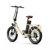 OneSport OT16-2 Bicicletta elettrica pieghevole da 20'' per pendolari Motore 250W Batteria 48V 15.6Ah Supporto APP