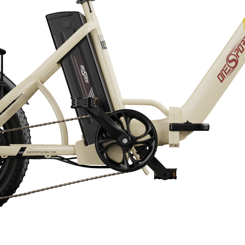 ONESPORT OT30 PRO  20" 3-Wheel Folding E-Trike 500W Motor 48V 18Ah Battery