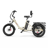 ONESPORT OT30 PRO  20" 3-Wheel Folding E-Trike 500W Motor 48V 18Ah Battery