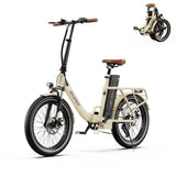 ONESPORT OT16 PRO 20" Folding E-Bike 250W Motor 48V 17Ah Battery