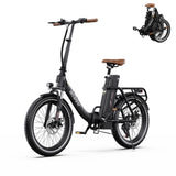 ONESPORT OT16 PRO 20" Folding E-Bike 250W Motor 48V 17Ah Battery
