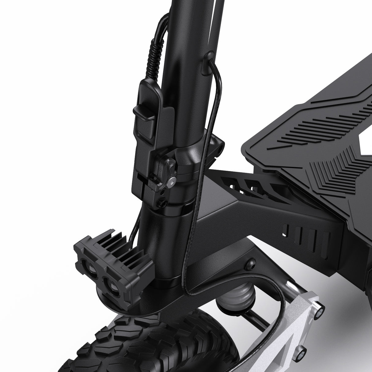 OOTD T10 11" All-Terrain Electric Scooter 500W Motor 48V 13.5Ah Battery