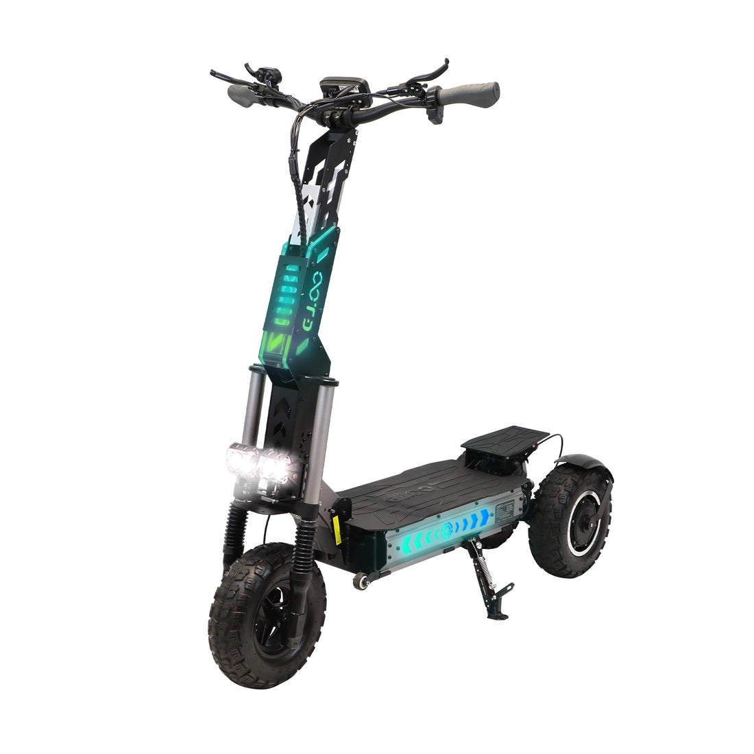 OOTD T30 13" All-Terrain 3-Wheel Scooter Electric Scooter 1600W*2 Dual Motor 60V 31.2Ah Battery