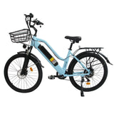 ORLMS CITY BIKE 26" Step-through E-Bike For Women 500W Motor 48V 15AH Battery