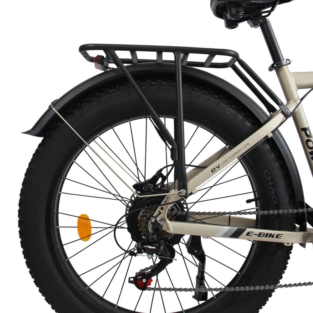 ORLMS MX500 26" Fat Tire Mountain Electric Bike 2000W Dual Motor 52V 25Ah Battery