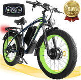 ORLMS TS60 24“ Fat tire E-Cross Bike 2000W Dual Motors 60V 25Ah Battery