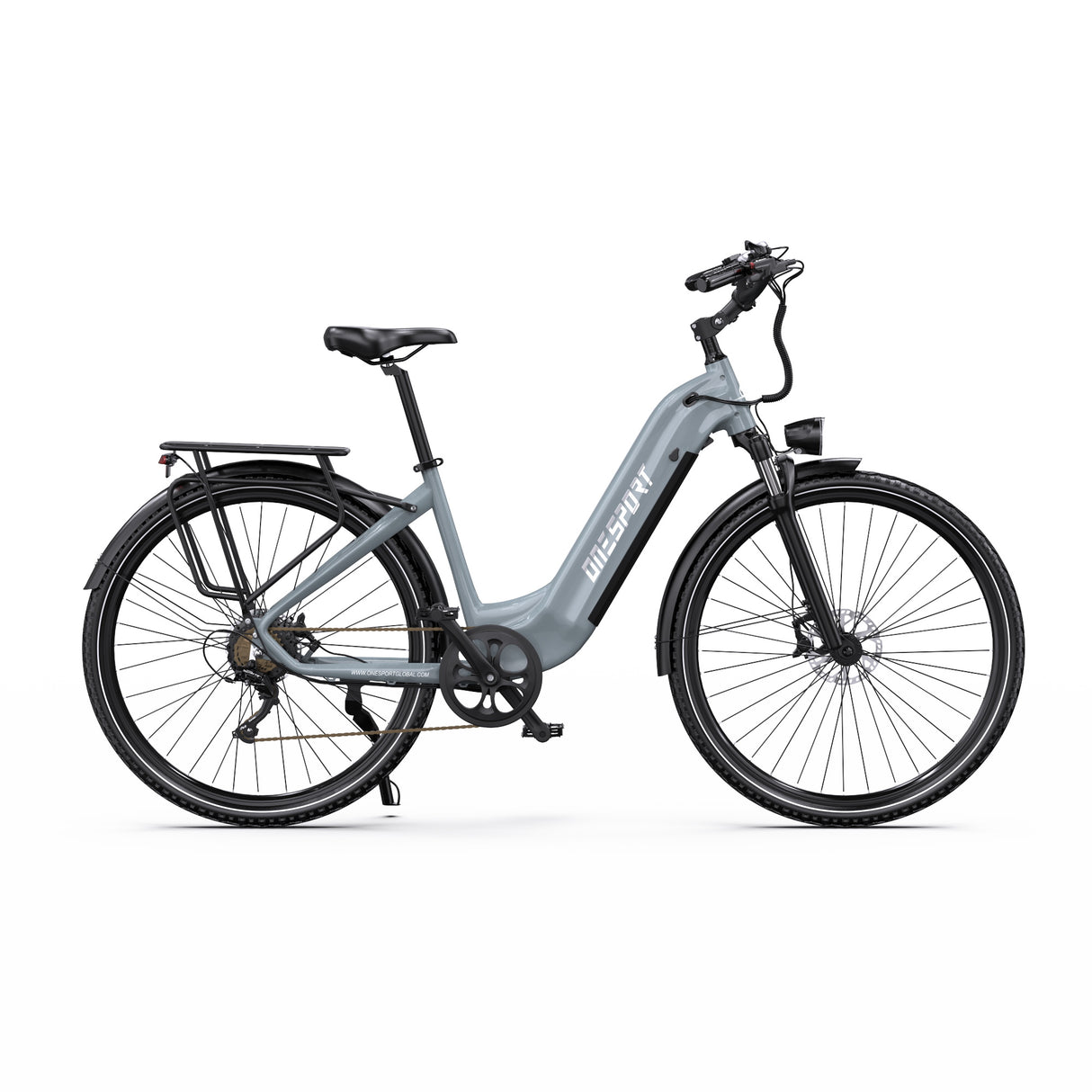 ONESPORT OT05 Pro 27.5" City Electric Bike 250W Motor 36V 22.5Ah Battery Support App