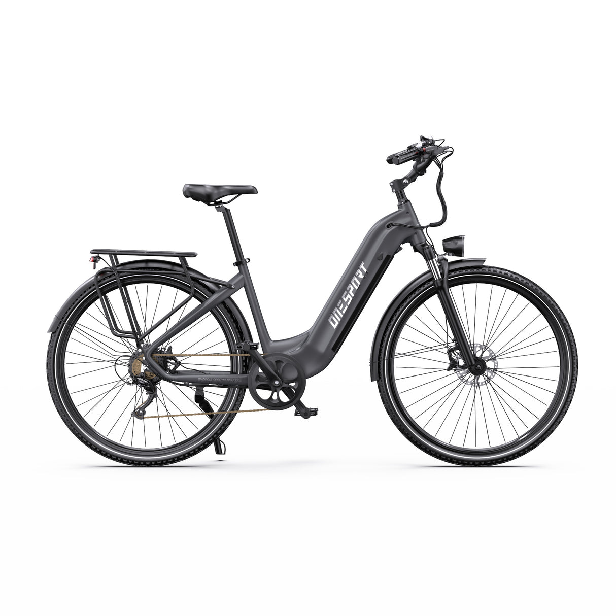 ONESPORT OT05 Pro 27.5" City Electric Bike 250W Motor 36V 22.5Ah Battery Support App
