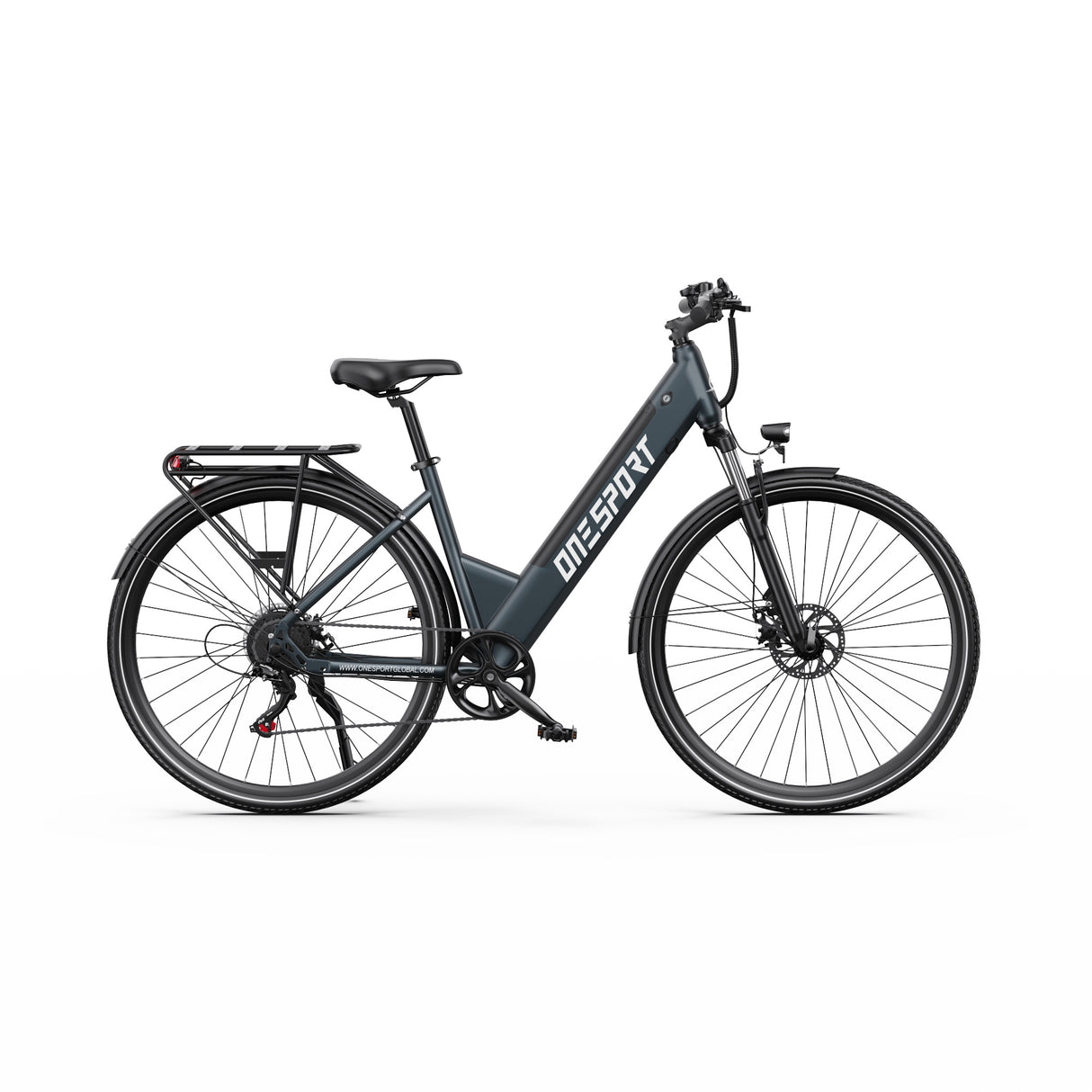 ONESPORT OT12 27.5" City Electric Bike 250W Motor 36V 13Ah Battery Support App