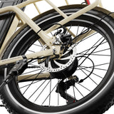 ONESPORT OT16-2 20" Folding Electric Commuter Bike 250W Motor 48V 17Ah Battery Support APP
