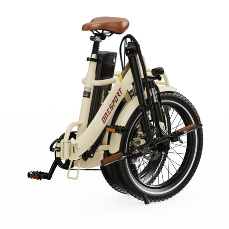 ONESPORT OT16-2 20" Folding Electric Commuter Bike 250W Motor 48V 17Ah Battery Support APP