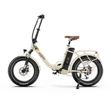 OneSport OT16-2 Bicicleta eléctrica plegable de 20 pulgadas, motor de 250 W, batería de 48 V y 15,6 Ah, compatible con aplicación