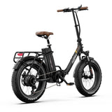 OneSport OT16-2 Bicicleta eléctrica plegable de 20 pulgadas, motor de 250 W, batería de 48 V y 15,6 Ah, compatible con aplicación