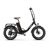 OneSport OT16-2 Bicicleta eléctrica plegable de 20 pulgadas, motor de 250 W, batería de 48 V y 15,6 Ah, compatible con aplicación
