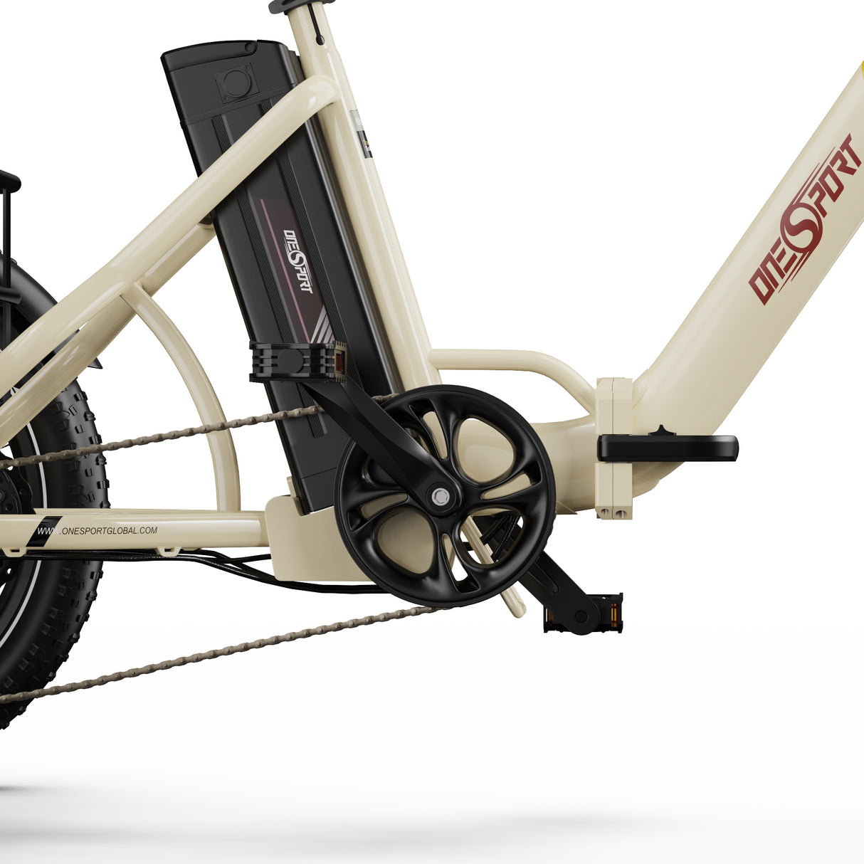 ONESPORT OT30 PRO  20" 3-Wheel Folding E-Trike 500W Motor 48V 18Ah Battery