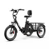 ONESPORT OT30 PRO  20" 3-Wheel Folding E-Trike 500W Motor 48V 18Ah Battery