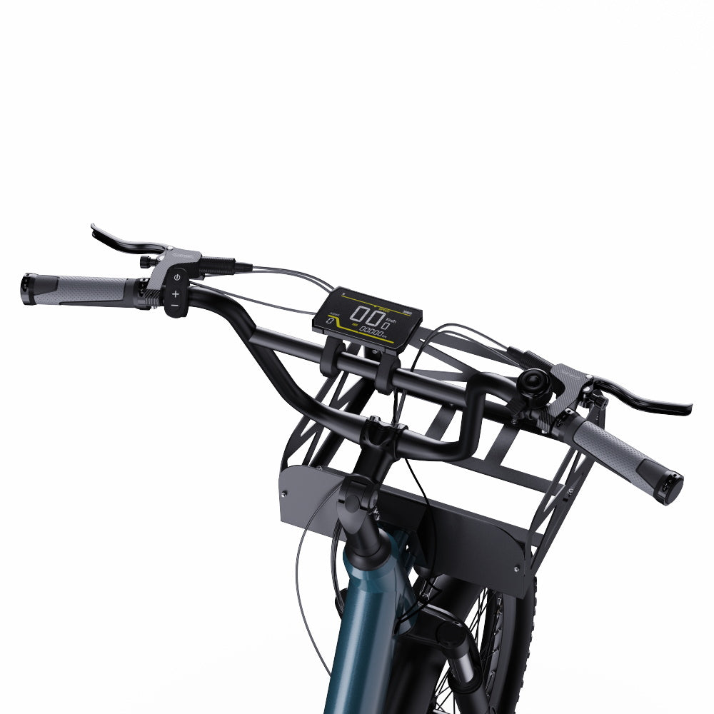 ONESPORT OT01 20" Step-Through Longtail Cargo Electric Bike 650W Motor 48V 27Ah Battery