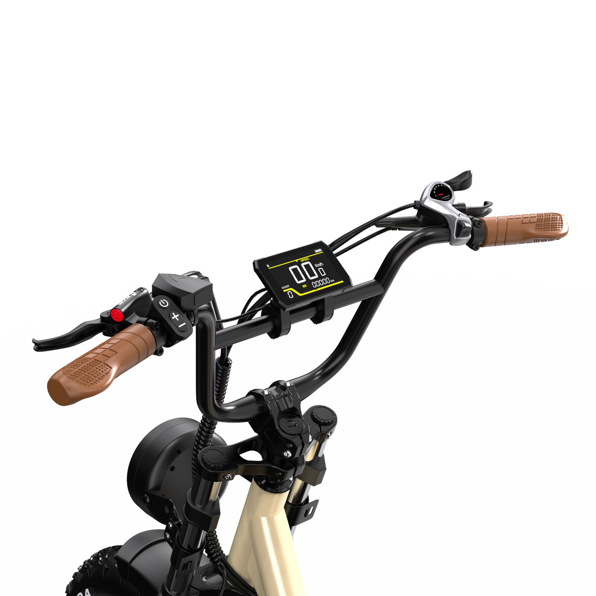 ONESPORT W77 20" Retro Electric Bike 500W Motor 48V 18Ah Battery