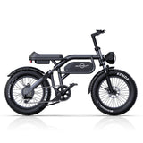 PHNHOLUN C8 20" Retro Electric Dirt Bike MTB 1500W Motor 48V 20Ah Battery