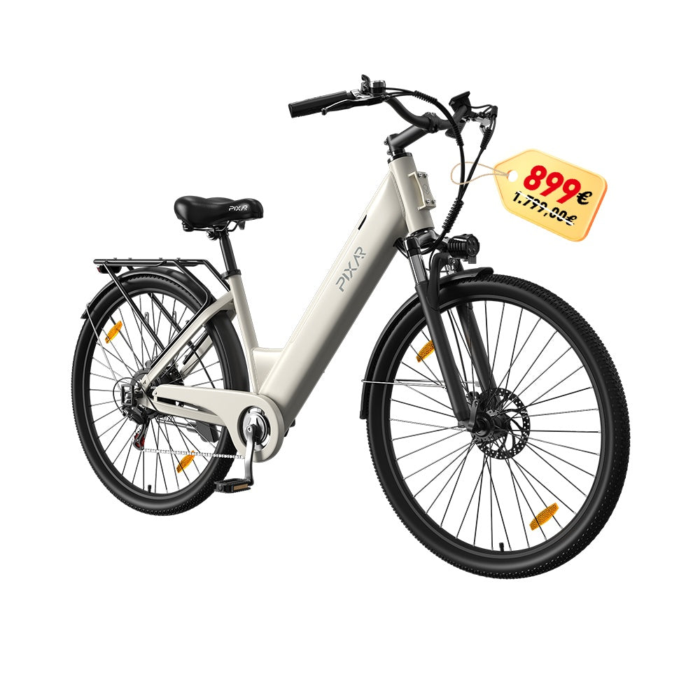 PIXAR C1 28" E-bike For Women 250W Motor 36V 13Ah Battery