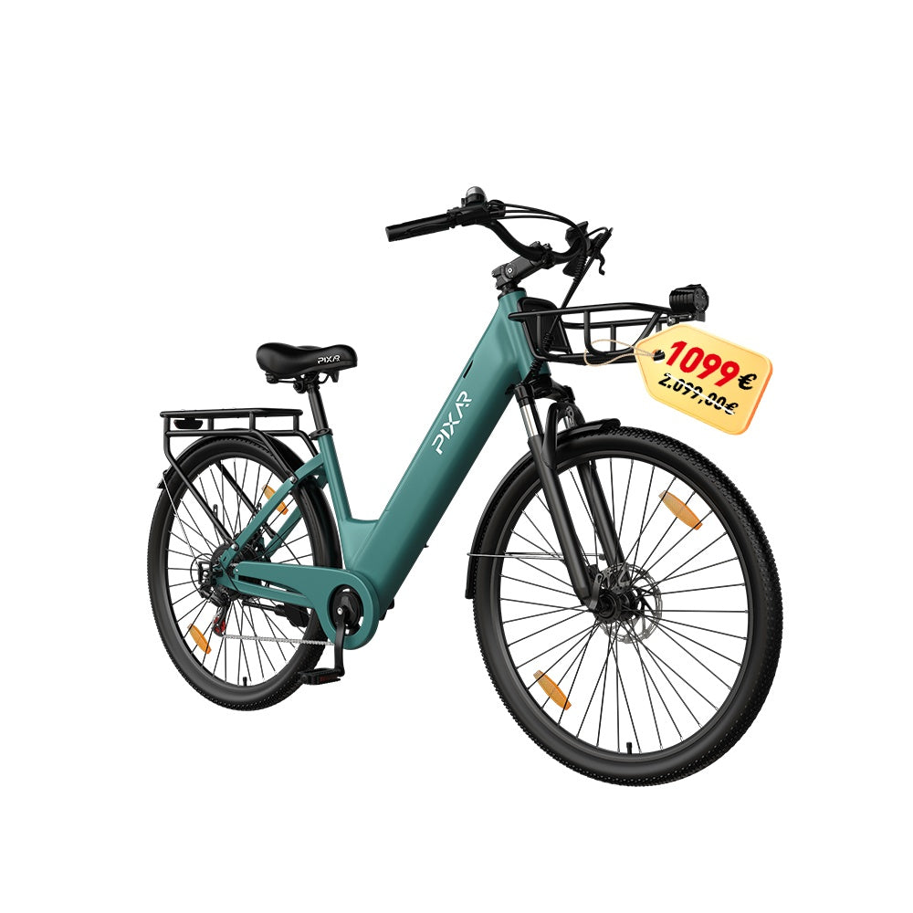 PIXAR C1 PRO 28" Electric Bike  250W Motor 36V 13Ah Battery