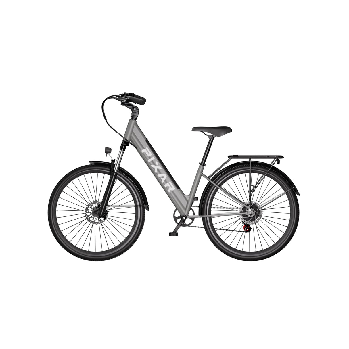 PIXAR Cruiser 27.5" City Electric Bike 250W Motor 36V 12.8Ah Battery