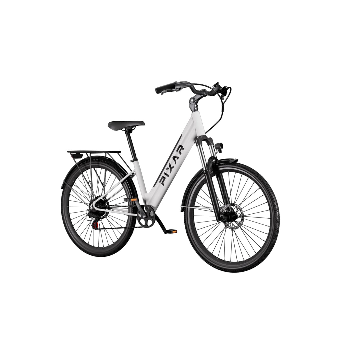 PIXAR Cruiser 27.5" City Electric Bike 250W Motor 36V 12.8Ah Battery